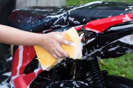 motorcycle wash
